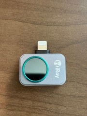 InfiRay P2 Pro Thermal Camera Infrared for iOS + Apple Lightning USB-C adapter