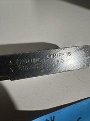 valenite LTMIR-16 Indexible Carbide Lathe Toolholder 5”OAL 1”Shank Threading Tur