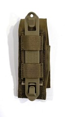 NEW BLACKHAWK 38CL92CT NIGHTOPS FLASHLIGHT POUCH MOLLE W/ SPEED CLIP COYOTE TAN