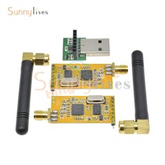 Wireless APC220 RF serial Data Modules With Antennas USB Converter for Arduino