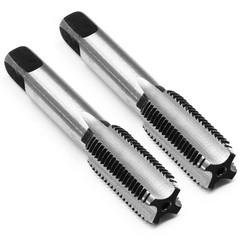 Litoexpe 2 Pcs M12 x 1.25 Metric Hand Tap, Right HSS x