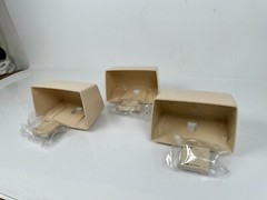 (1)NOS WESTERN ELECTRIC D-180508 IVORY KIT OF PARTS FOR SPEAKERPHONE BELL SYSTEM