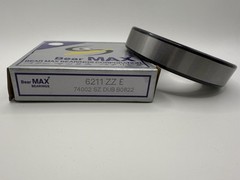 1 pc BearMAX 6211-ZZ EMQ 55x100x21mm Metal Seal Deep Groove Ball Bearings 6211ZZ