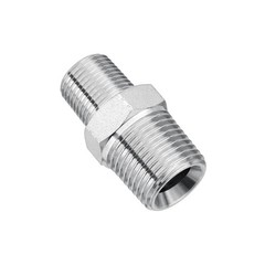 10 Pack Hydraulic Adapter: 3/8″ NPTF Male x 1/2″ NPTF Male Hydraulic Fittings