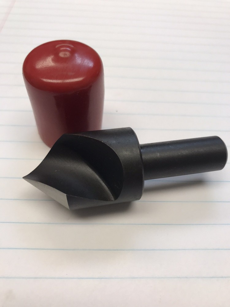 1 pc. 1” 82 DEGREE HS 1 FLUTE COUNTERSINK. 1/2” SHANK. USA (loc stk)