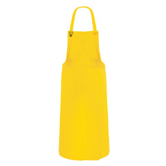 6821 SAS Safety Heavy Duty 100% Waterproof Yellow PVC Apron