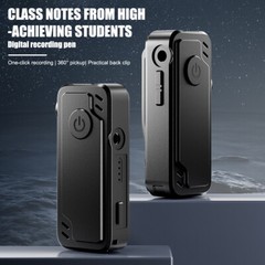 32GB Digital Audio Voice Activated Recorder Rechargeable Dictaphone MP3 Player