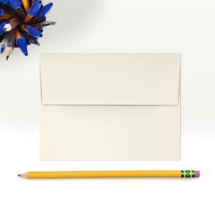 LUXPaper A2 Invitation Envelopes | 4 3/8″ x 5 3/4″ | Natural | 70lb. Text | 1,00