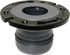 FlexOn 4-Inch Toilet Flange Repair Kit, No-Wax Commode Flange with Spacer,…