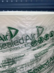 8” x 3” SEALED AIR Fill-Air Extreme Bubble Pillows Film Roll 4200’, 100930954