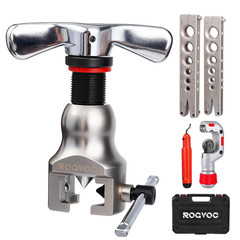 Rogvoc Flaring Tool Kit For 1/4-3/4 Inch Hvac Copper Flare Tool Metric And