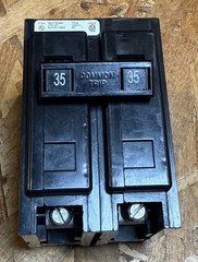 Eaton BAB2035 35A 120/240V Bolt-On Thermal-Magnetic Circuit Breaker