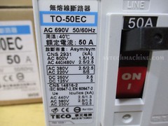 Teco Thermal-Magnetic Breaker TO-50EC-3P50N