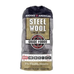 Homax Steel Wool Grade #0000 – 12 Pads for Polishing, Cleaning & Final Finish