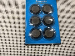 Jot 6pcs Magnets 1.5” Round