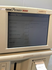 Instrument Laboratory GEMPremier 3000 5700 Blood/Gas Electrolyte Analyzer S8215