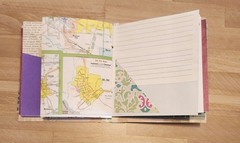 Junk Journal Travel Theme Handmade 54 pages