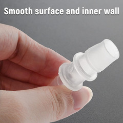 5Pcs Plastic Hose Barb Reducer Fitting, 5/16″ to 3/16″ Hose Barb Union Adapter C