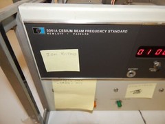 *TC* HEWLETT PACKARD HP 5061A CESIUM BEAM FREQUENCY STANDARD- TUBE (FQM61)