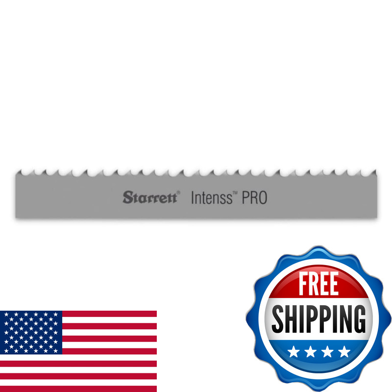 Starrett Intenss Pro Band Saw Blade Bimetal Intenss Tooth Raker Set Positive
