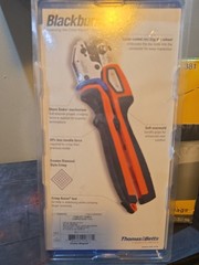Thomas & Betts TBM45S Mechanical Compression Hand Tool, Comfort Grip, Crimps …