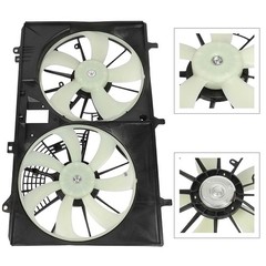 Dual Radiator Condenser Fan 163610P180 RX350 10-16 Sienna 11-17