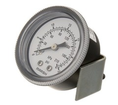 Market Forge 10-9267 Equivalent Pressure Gauge; 0 – 30 PSI; 1/8″ MPT Back Mount