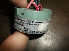 ROSEMOUNT 248HANAN0NSF6Q4 TEMPERATURE TRANSMITTER 0-400F RANGE (BIN139)