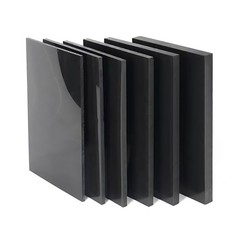 PTFE Sheet Plate Hard Plastic Panel High Temperature Thick 2mm-30mm White/Black