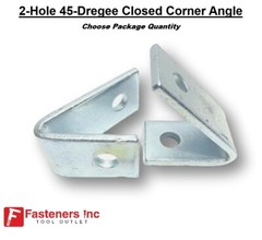 2-Hole 45° Closed Corner Angle for Unistrut B-Line Channel P1186 PT-402-45