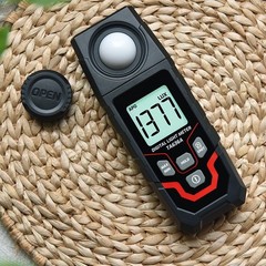 Portable LCD Luxmeter 0 to 200000 Lux Adjustable Unit Light Measurement
