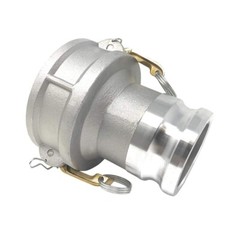 Lightweight Type DA Camlock Reducer – 4″ Female x 3″ Male Aluminum Coupling