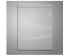 1000 12×15 Clear Plastic Zipper Poly Locking Reclosable Bags 2 MiL