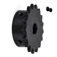 Jeremywell #41 Roller Chain Sprocket B Type 5/8″ Bore Hardened 17 Tooth