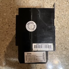 Eaton GHB3050 50A 3-Pole Circuit Breaker – Black
