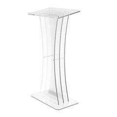 Plexiglass Clear Christian Lucite Church Pulpit Lectern Trinity Podium