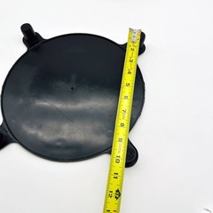 Essentra 3008A Studded Raised Face Flange Protector 8in Black Quickfit Pk of 10