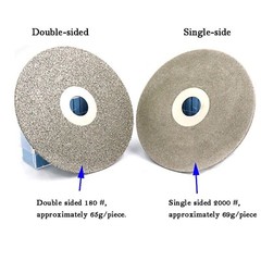 4″ in Diamond Grinding Disc Flat Lap Disk Grit 36-3000 Lapidary Tools for Stone