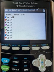 Texas Instruments TI-84 Plus C Silver Edition Graphing Calculator Black Working