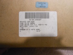 STONE CITY PROD CAPACITOR RETAINER # 1020-S-162 NSN: 5910-01-269-5207