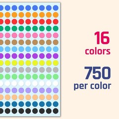 1/4 inch, Red, Orange, Yellow, Green, Blue, Purple, Pink, Brown, Gray,…