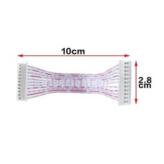 JST-XH 2.54mm Pitch Connector Cable Female to Female PCB Wire 11 Pin 10/20/30cm