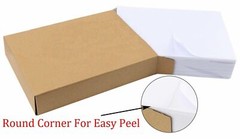 8.5×5.5″ Shipping Labels 2 Per Sheet Self-adhesive for Laser and Inkjet Printers