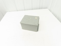 Hoffman A-10086CH Electrical Enclosure JIC Switch Panel Box 10x8x6″ Wall Mount