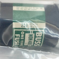 Bussmann NON-400 400A Blade Fuse 250V Class H One-Time Non-Current Limiting