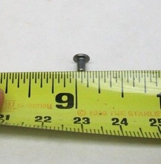 50/100/250/500/1000 NEW 3/32 X 9/64″ FLAT HEAD SOLID STEEL RIVET PLAIN USA NH