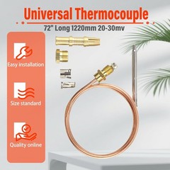 For Robertshaw Thermocouple 72” 183cm 1980-072 Snap Fit Universal US Free Ship