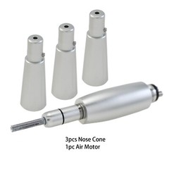 Dental Prophy Handpiece 4:1 1:1 Straight Nose Cone Air Motor 4 Hole NSK HP-44M