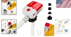 Portable Gasoline Pump, Long Hose, Leak Protection