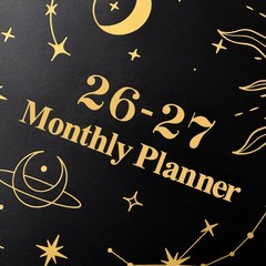 2026-2027 Monthly Planner 2 Years Monthly Calendar, Twin-Wire Spiral Bound